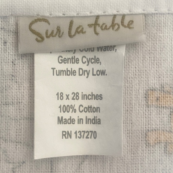 Sur la Table I 12 Dogs of Christmas I 12 Days of Dogs I Kitchen Towel - Picture 6 of 16